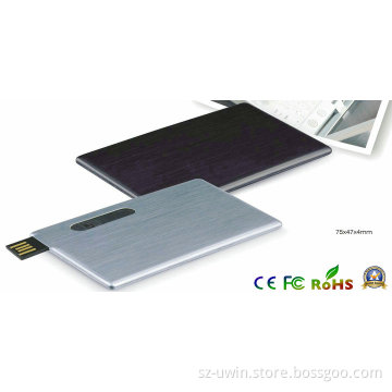 Credit Card Metal USB Flash Drive 4GB
